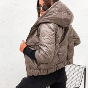 Kurtka bomberka Stayhere brązowa